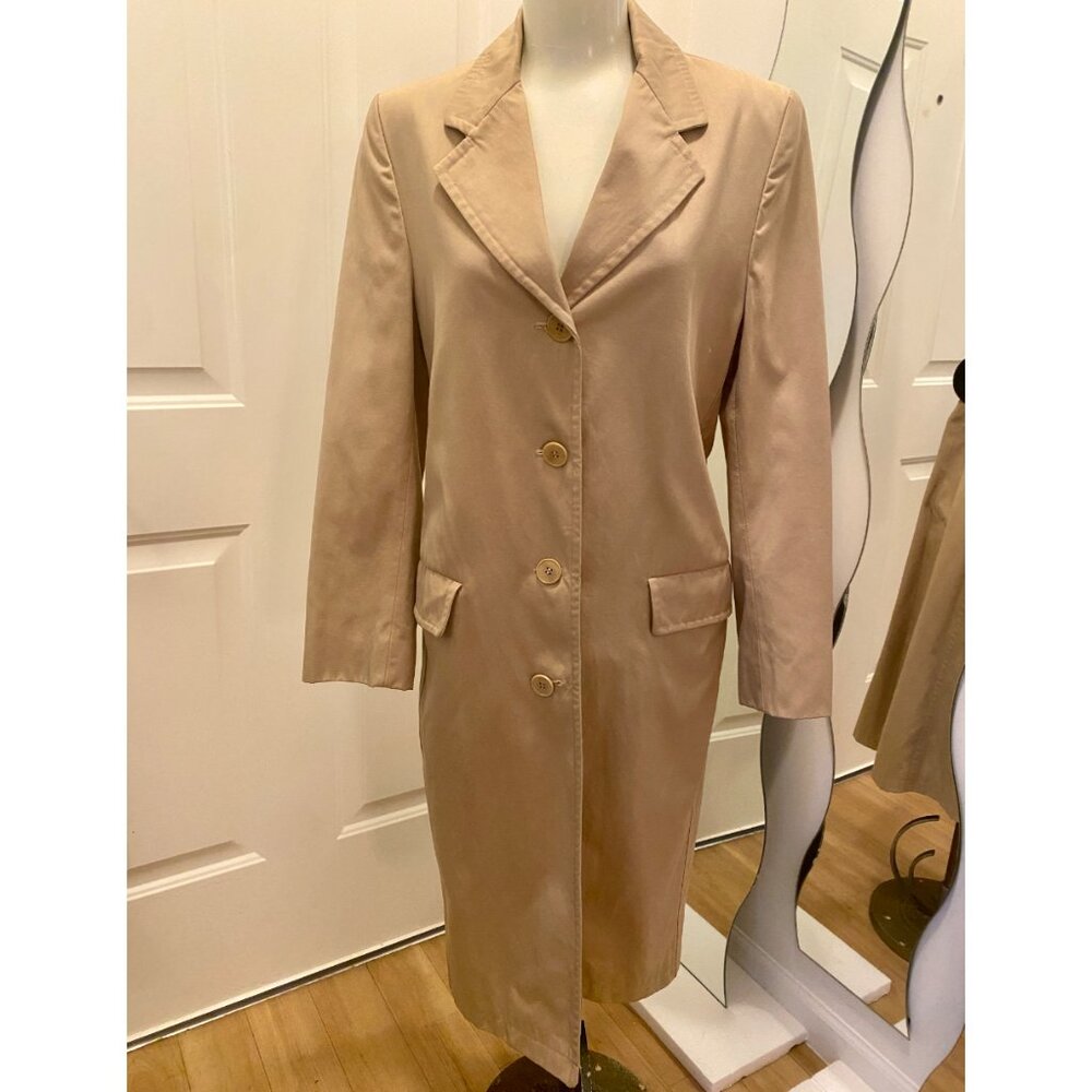 Searle single-breasted chic Trench Coat from Barney's NY